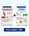 Pack Tome 1 + Tome 2 — Lire c'est Facile