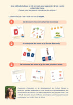 4ème de couverture - Kit Lire C'est Facile Tome 1 Édition d'Été 2026