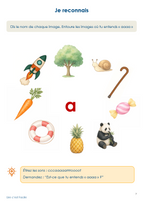 Cartes de lettres alphabet à découper