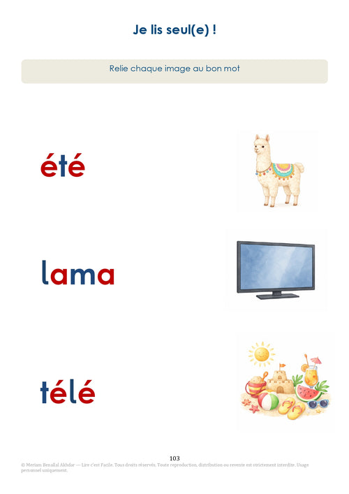 Page 104 - Activité Lire c'est Facile Édition d'Été